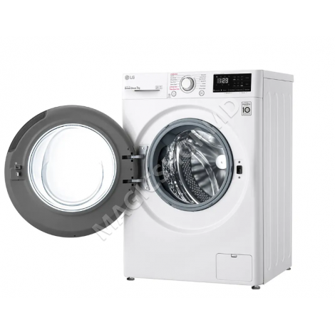 Mașină de spălat LG F2WV3S7S3E, 7kg, Alb
